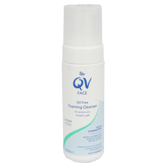 Qv Face Oil Free Foaming Cleanser 150ml