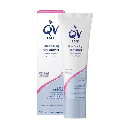Qv Face Ultra Calming Moisturiser 75G