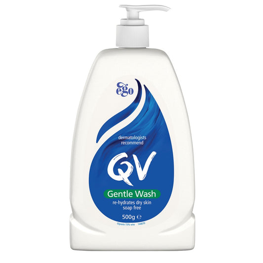 Qv Gentle Wash Soap Free 500Ml