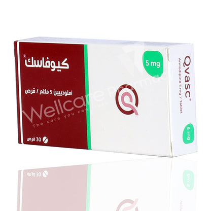 Qvasc 5Mg Tablets 30'S