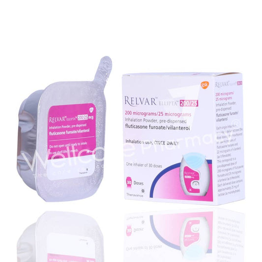 Relvar Ellipta 200/25 Mcg Inhaler 30 Dose1's