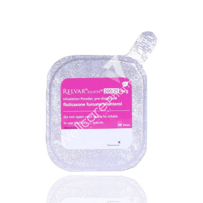 Relvar Ellipta 200/25 Mcg Inhaler 30 Dose1's