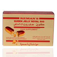 Reman'S Queen Jelly Royal 500mg Capsules 30'S