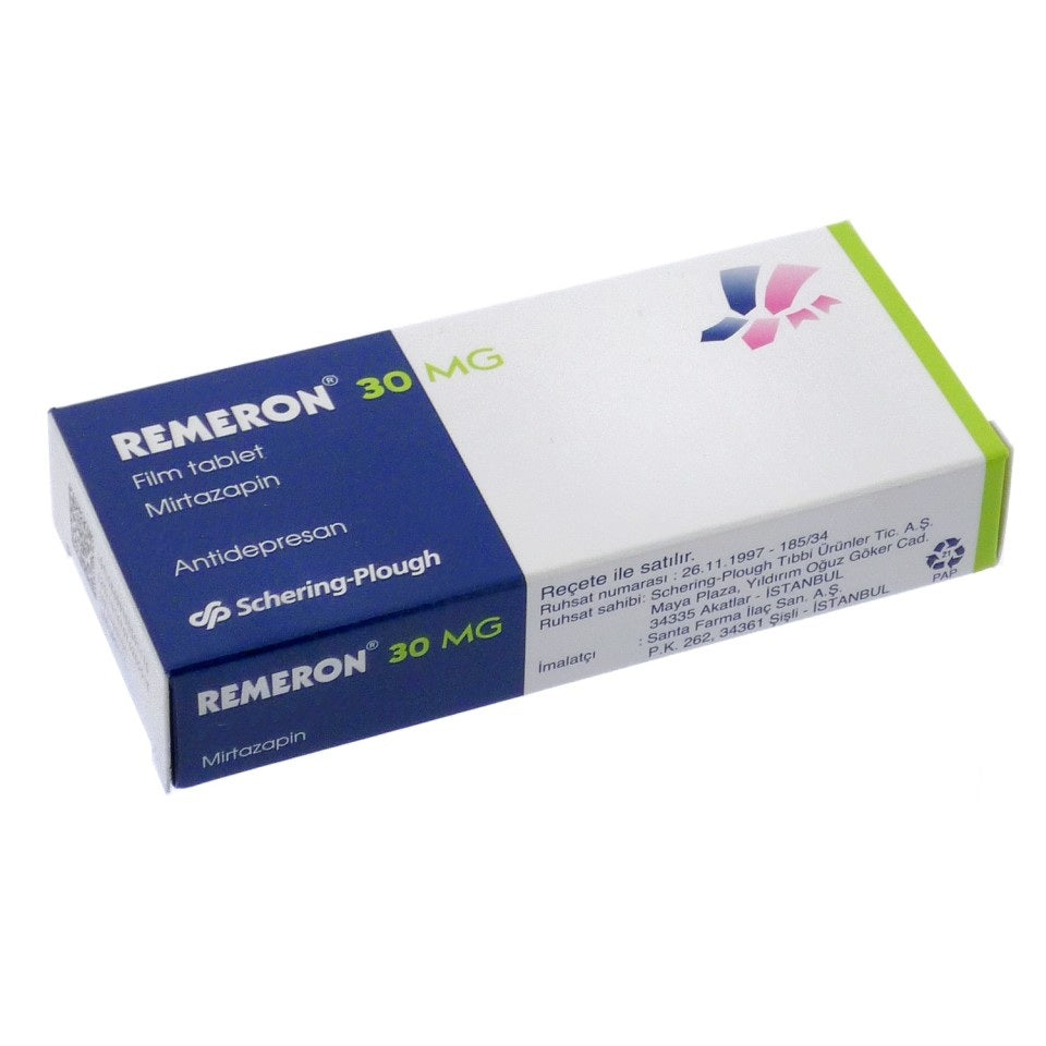 Remeron Rd 30 REMERON – Wellcare Pharmacy