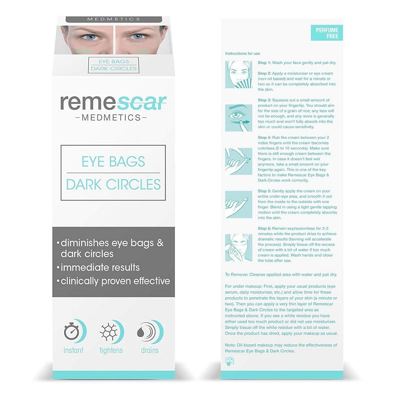 REMESCAR MEDMETICS EYE BAGS & DARK CIRCLES 8ML – Wellcare