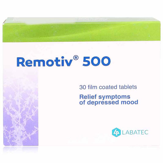 REMOTIV 500MG TABLETS 30'S