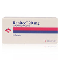 Renitec 20mg Tablets 28'S