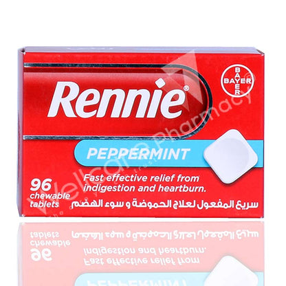 Rennie Chewable Tablets 96'S - Wellcare Pharmacy
