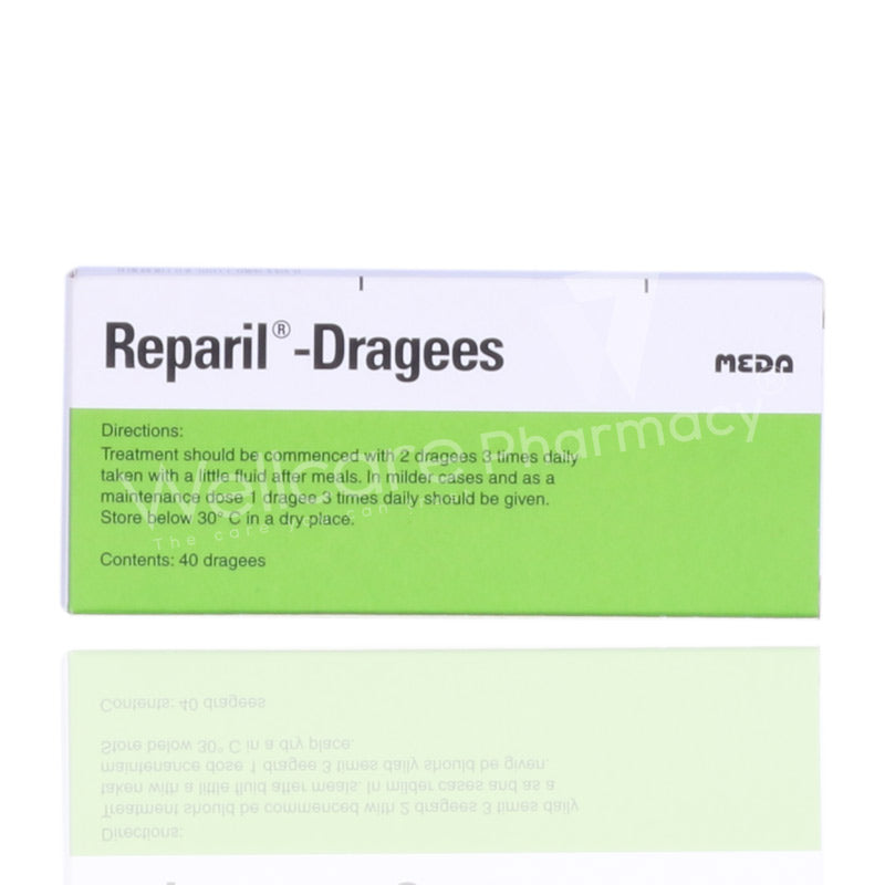 Reparil Dragees 20Mg 40'S