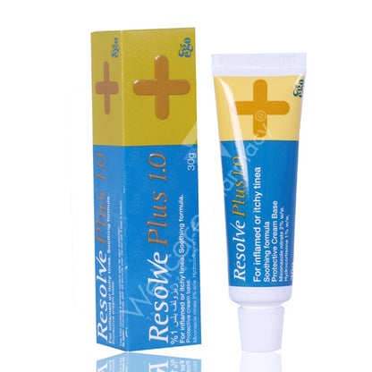 Resolve Plus 1.0 Cream 30Gm