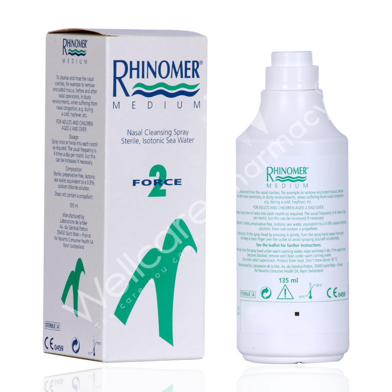 Rhinomer Force 2 Nasal Spray 135Ml Rhinomer Force 2 Nasal Spray 135Ml