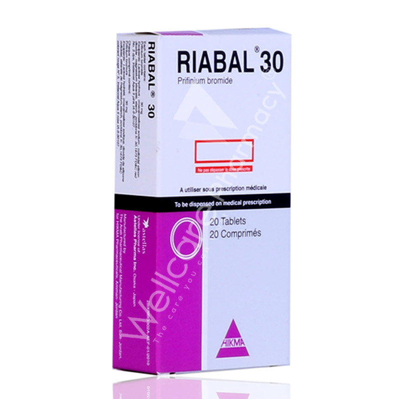 Riabal 30mg Tablets 20'S