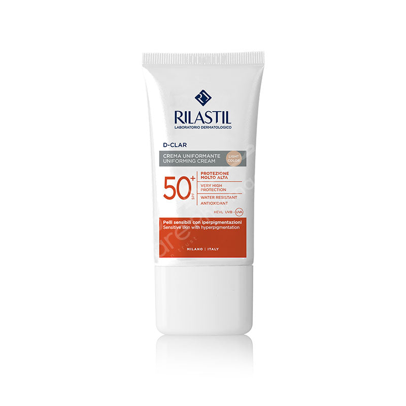 Rilastil D-Clar Uniforming Cream Spf 50+ Light 40Ml Rilastil D-Clar Uniforming Cream Spf 50+ Light 40Ml