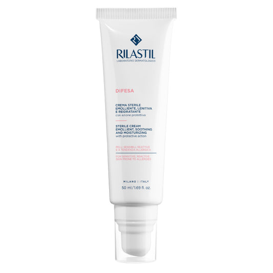 Rilastil Difesa Sterile Cream Emollient, Soothing & Moisturizing 50ml