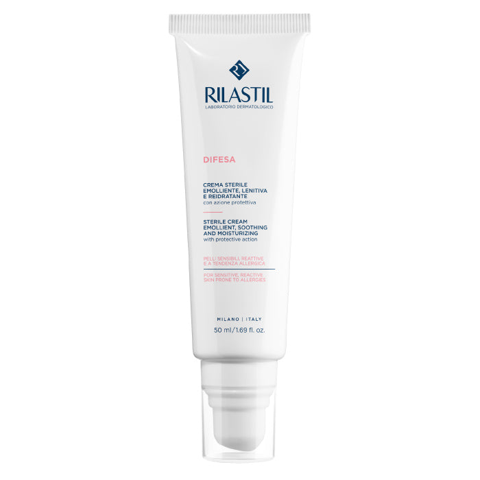 Rilastil Difesa Sterile Cream Emollient, Soothing & Moisturizing 50ml
