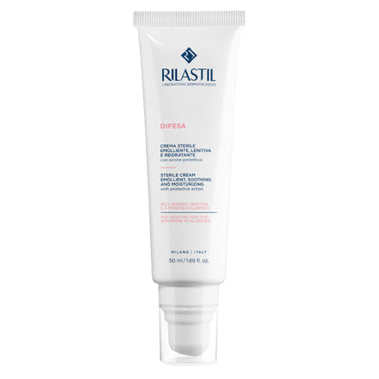 Rilastil Difesa Sterile Cream Emollient, Soothing & Moisturizing 50ml