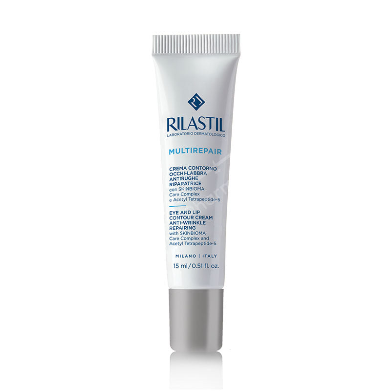 Rilastil Multirepair Eye&Lip Contour Cream Anti-Wrinkle Repairing 15ml