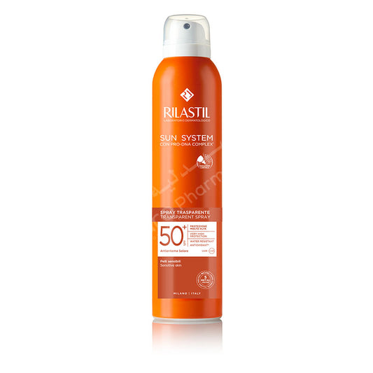 Rilastil Sun System Transparent Spray Spf 50+ 200ml