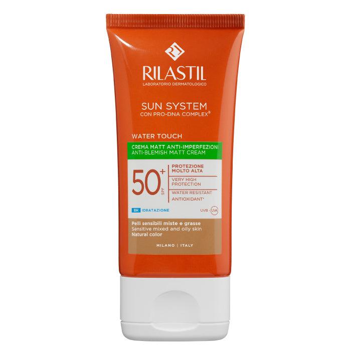 Rilastil Sun System Water Touch Anti Blemish Matt Cream Spf 50+ 50ml