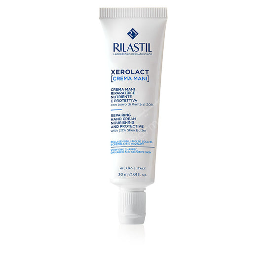 Rilastil Xerolact Repairing Hand Cream Nourishing & Protective 30ml - Wellcare Pharmacy