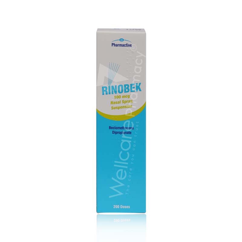 RINOBEK 100MCG NASAL SPRAY 200 DOSES