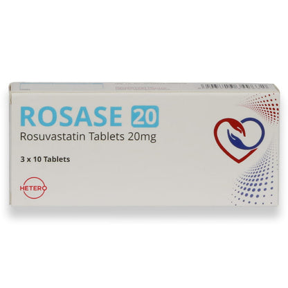 Rosase 20mg Tablets 30'S