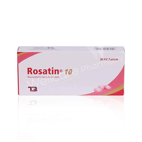 Rosatin 10Mg Tablets 30'S Rosatin 10Mg Tablets 30'S