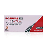 Rosuvas 10mg Tablet 30'S