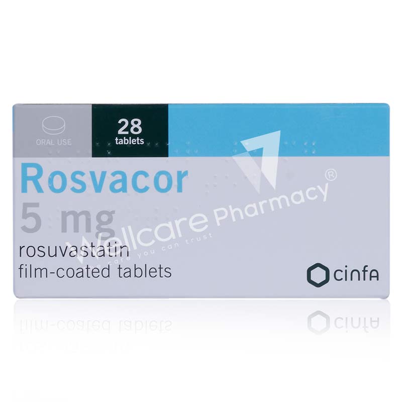 Rosvacor 5Mg Tablets 28'S