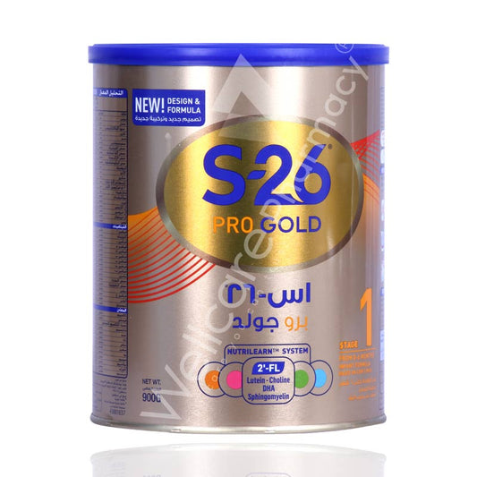 S-26 NO1 PRO GOLD OTO 6M MILK POWDER 900G