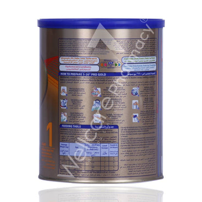 S-26 NO1 PRO GOLD OTO 6M MILK POWDER 900G