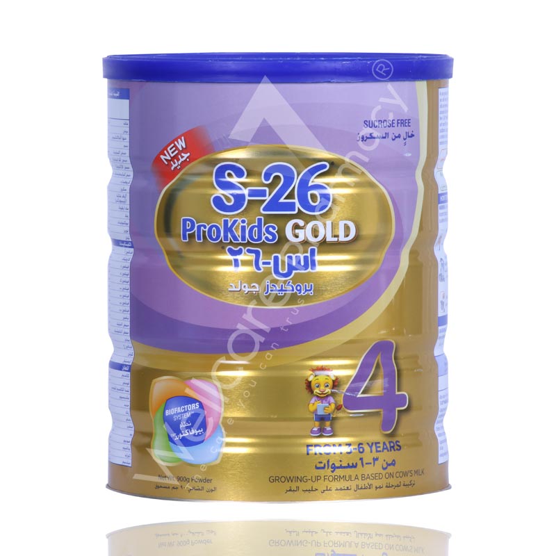 S-26 No4 Prokids Gold Milk Powder 900G