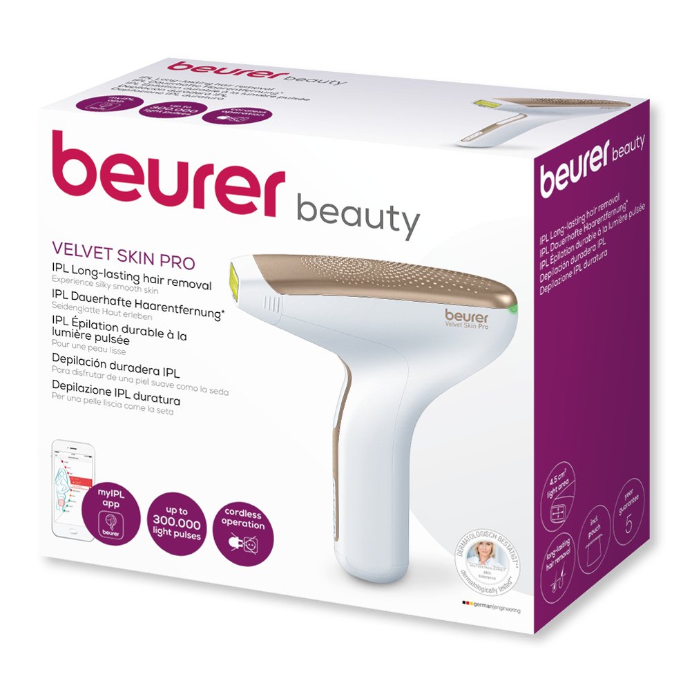 Beurer Ipl8500 Velvet Skin Pro Hair Removal Device 300.000 Light Pulses