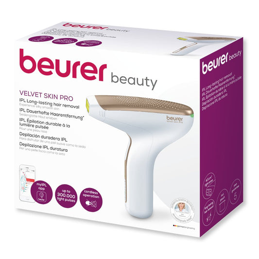 S-P BEURER IPL8500 VELVET SKIN PRO HAIR REMOVAL DEVICE 300.000 LIGHT PULSES