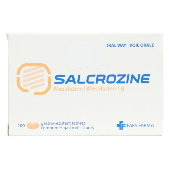 Salcrozine 1g Tablets 100'S - Wellcare Pharmacy