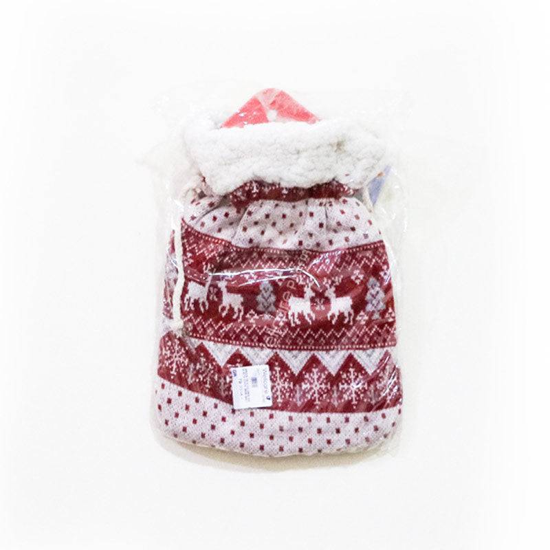 Sanger Children Hot Water Bag With Cover Snow Bag Knitted Cotton Design