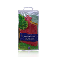 Sanger Hot Water Bag Both Side Ribbed Red