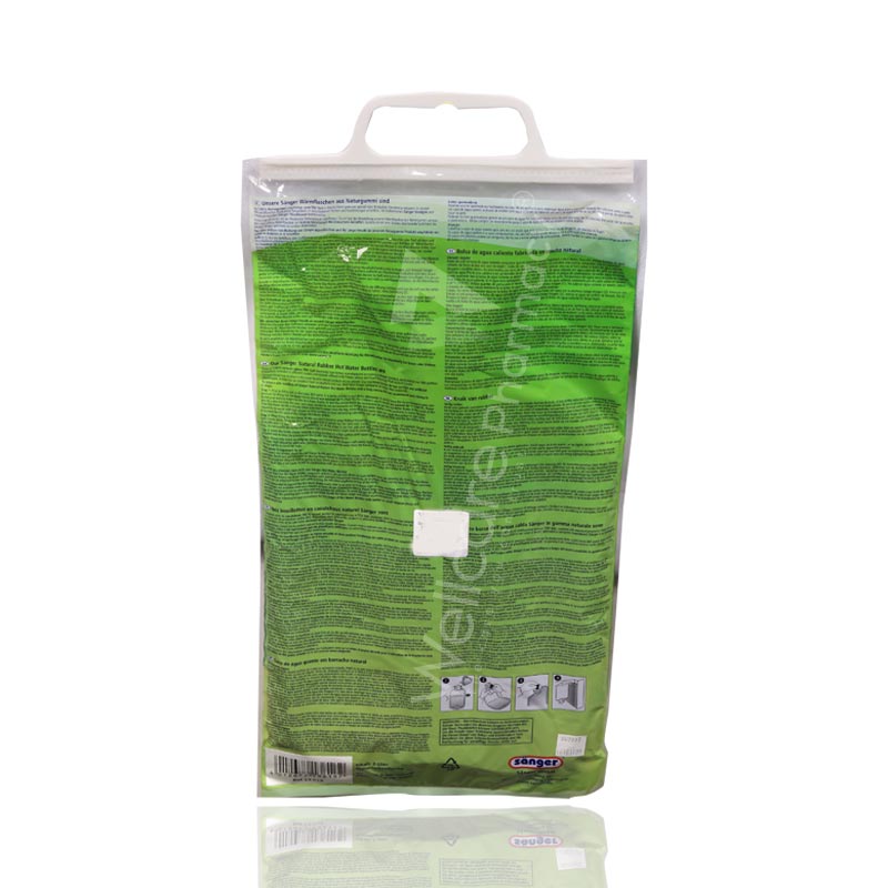 Sanger Hot Water Bag One Side Ribbed Light Purple