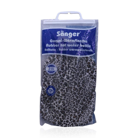 Sanger Hot Water Bag Velvet Cover Jaguar