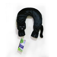 Sanger Neck Hot Water Bag Cat Black Cover