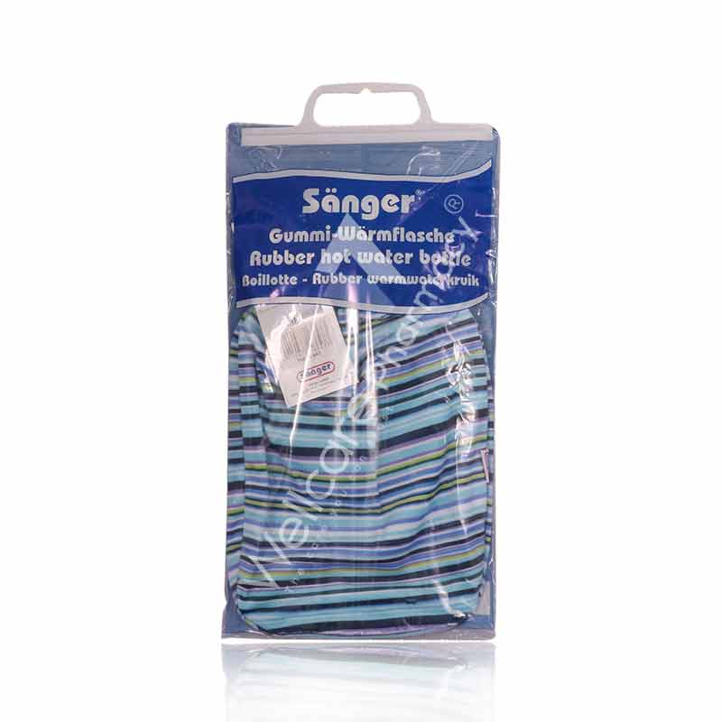 Sanger Soft Velour Cover  Hot Water Bag Navy