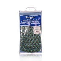 Sanger Velour Cover Zick Zack Hot Water Bag Turquise Green