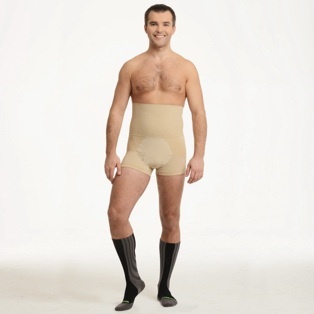 SANKOM COOL MEN SHAPER BEIGE MEDIUM AND LARGE