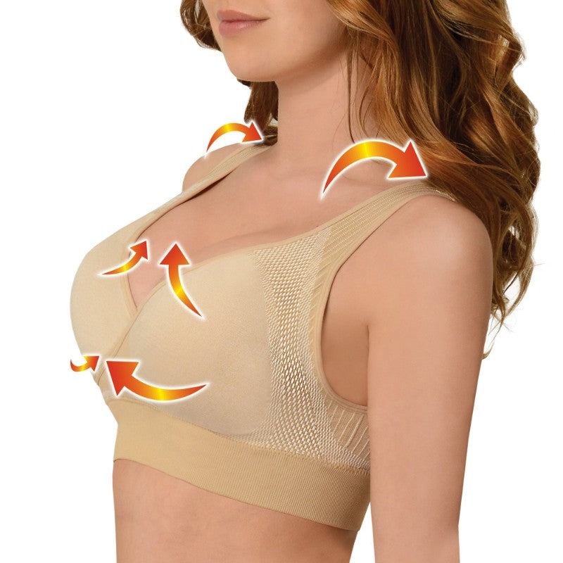 SANKOM FUNCTIONAL PATENT BRA COOLING EFFECT POSTURE LARGE AND EXTRA LARGE