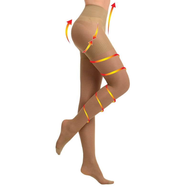 SANKON PANTYHOSE PATENTED BIEGE 5-6 SHAPER