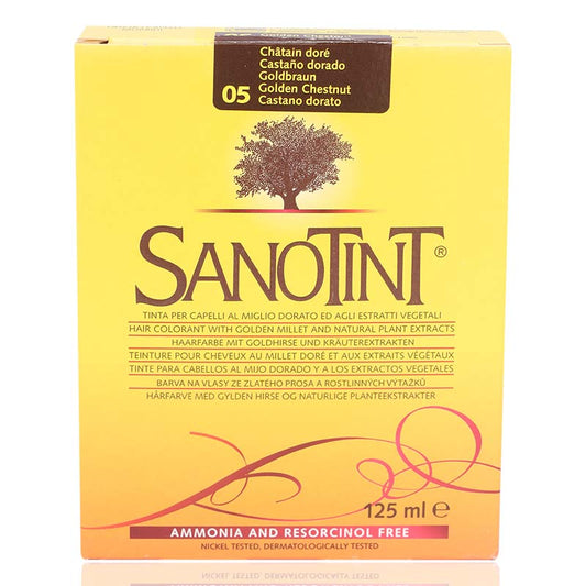 Sanotint 05 Gold/Chestnut Hair/Colour 125ml - Wellcare Pharmacy