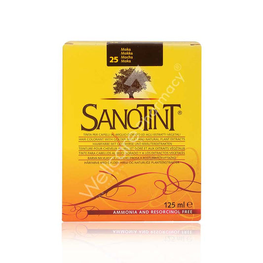 Sanotint 25 Moka  Hair Colour 125ml - Wellcare Pharmacy
