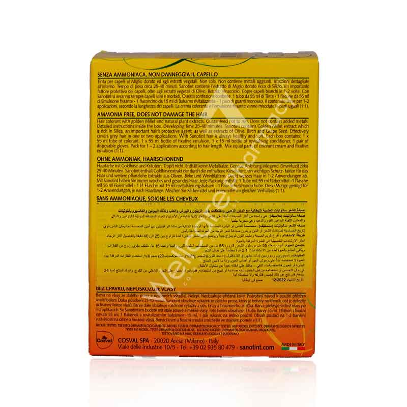 Sanotint 71 Natural Black Hair Colour 125Ml