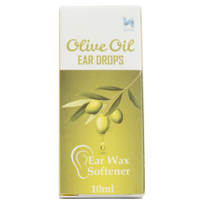 Sapra Olive Oil Ear Drops 10ml - Wellcare Pharmacy