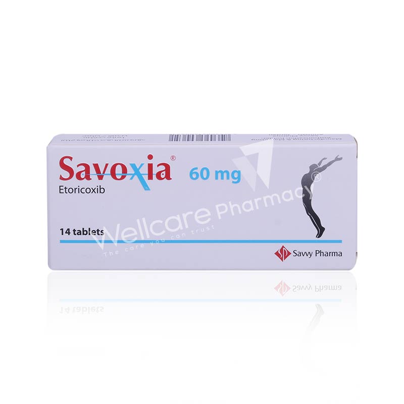 Savoxia 60mg Tablets 14'S - Wellcare Pharmacy